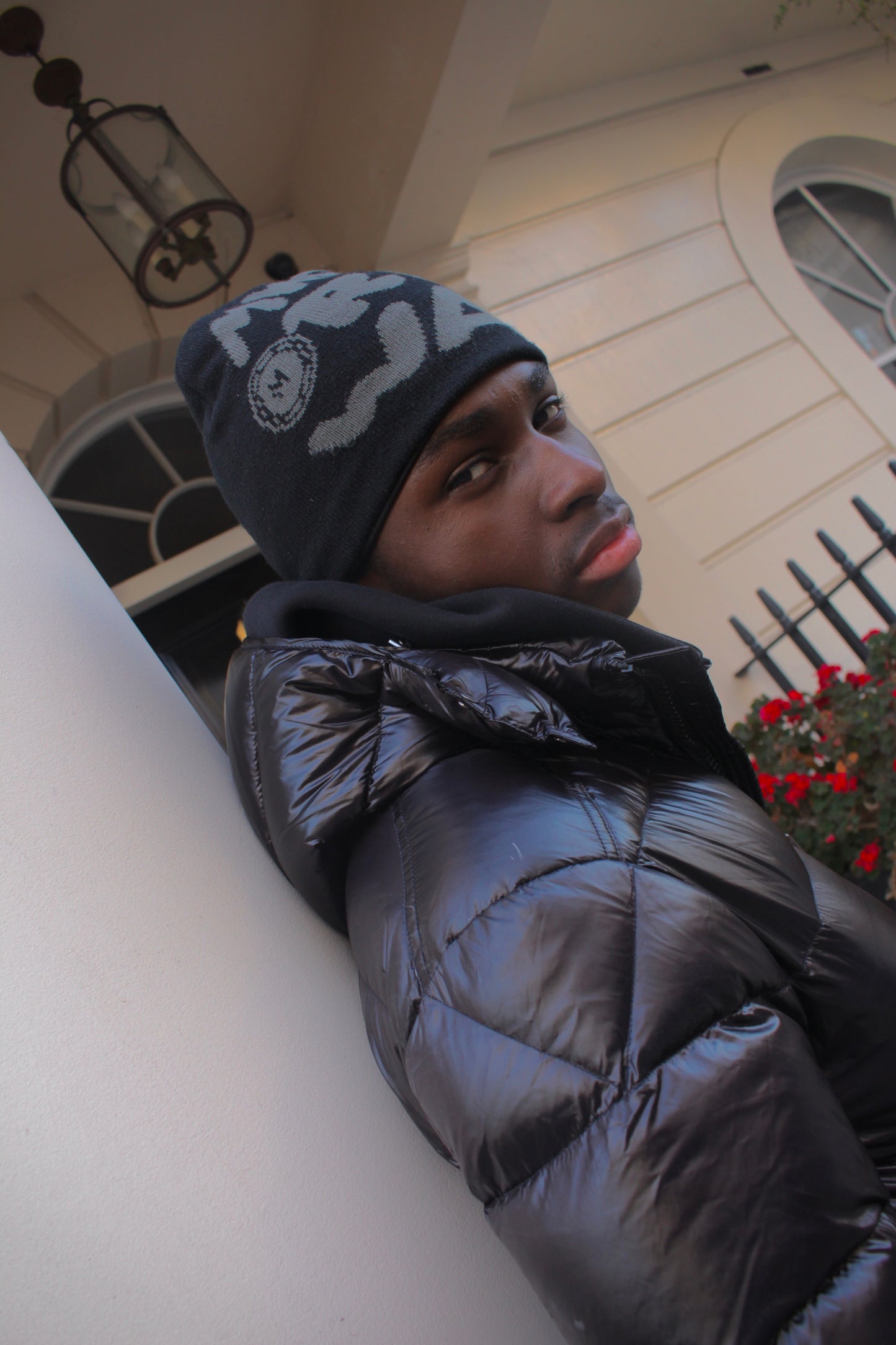Satin Lined "M way or No way" Beanie