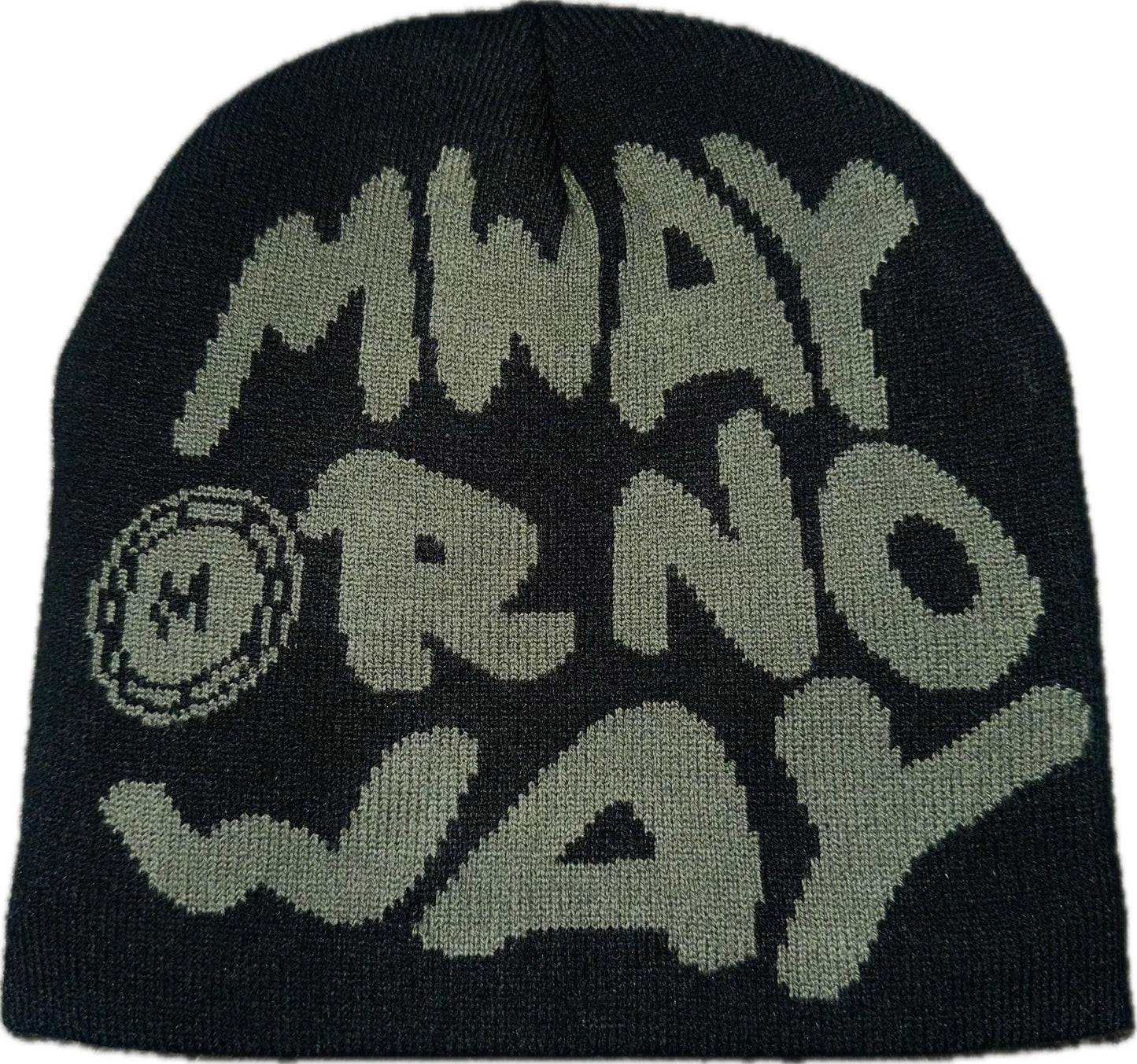 Satin Lined "M way or No way" Beanie