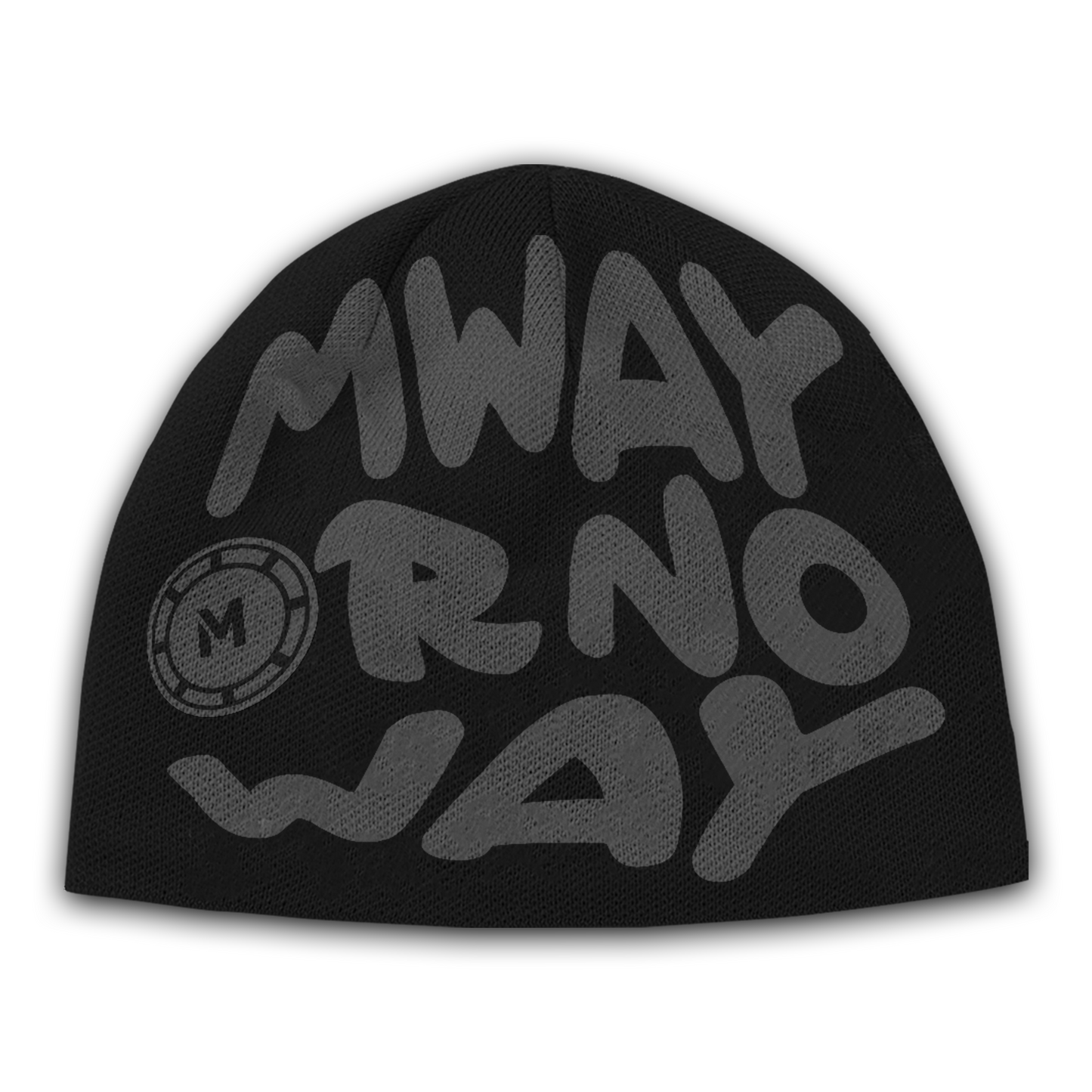 Satin Lined "M way or No way" Beanie